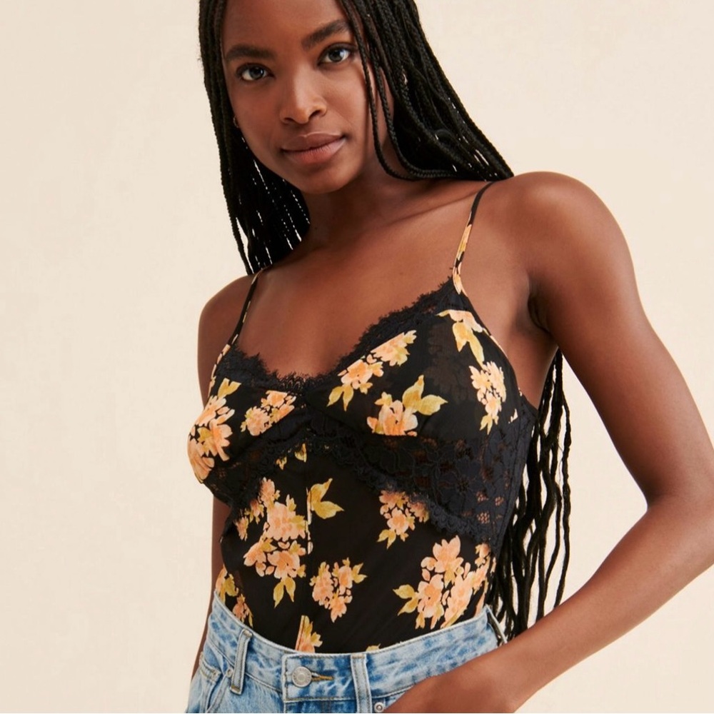 Free People Monday Morning bodysuit size Large